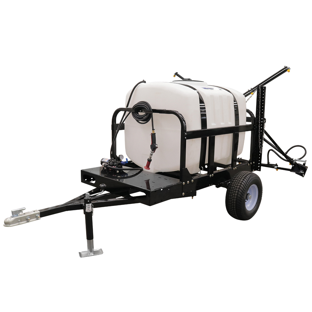 200 Gallon Premium Broadcast Trailer Sprayer, 23 Foot Swath