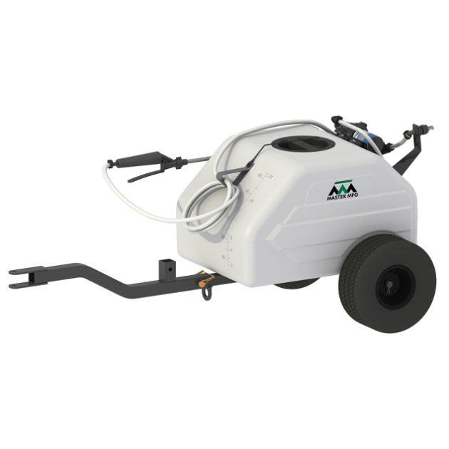 12 Gallon Lawn Trailer Broadcast Sprayer, 84" Swath