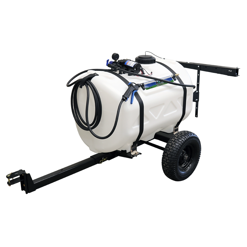 60 Gallon Deluxe Trailer Sprayer, 10 Foot Swath