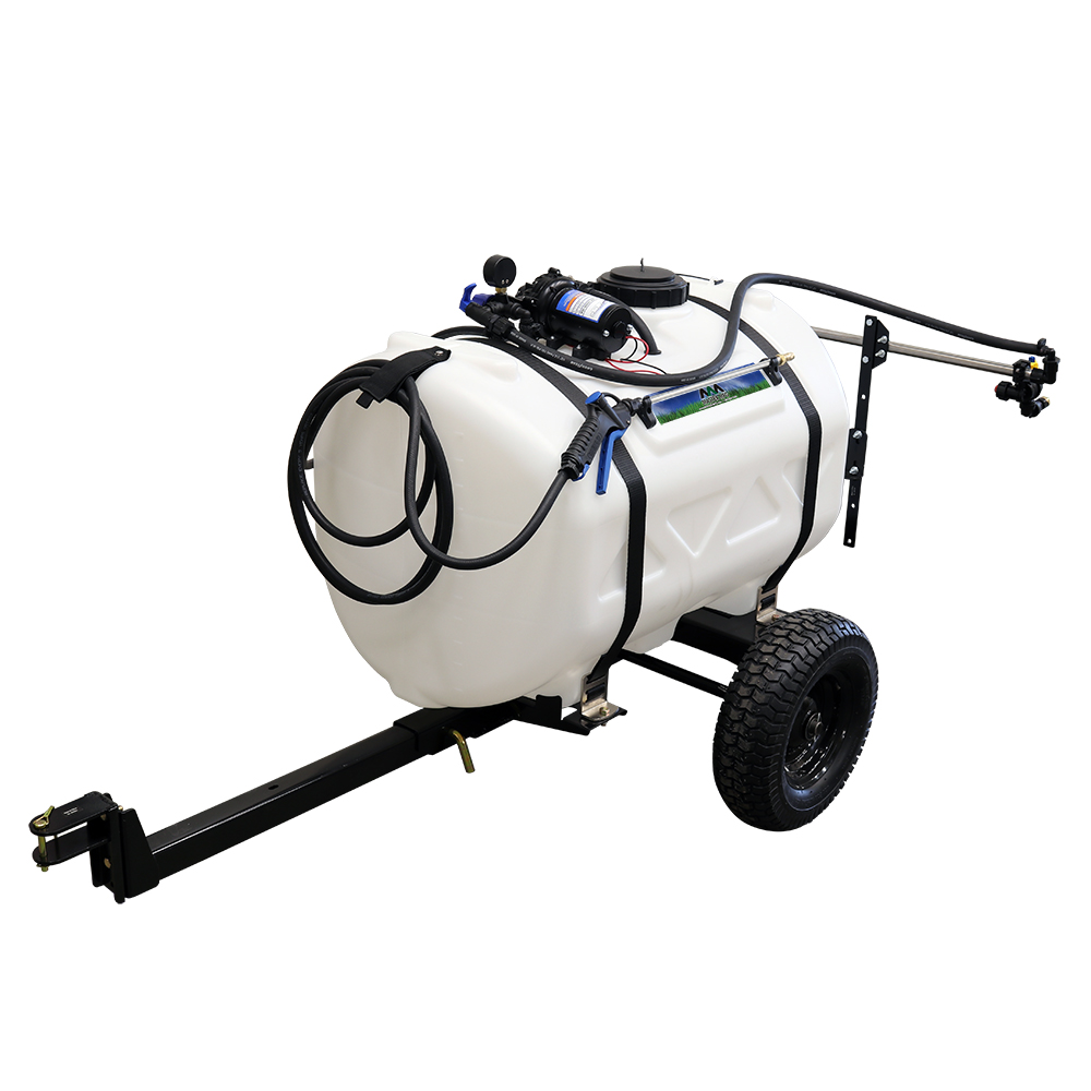 60 Gallon Premium Trailer Sprayer, 30 Foot Swath