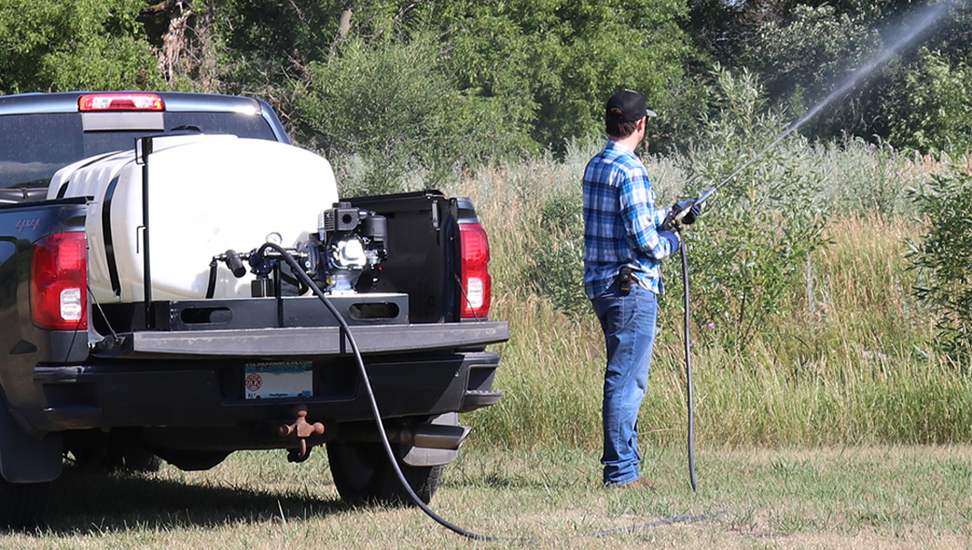 Spraying
