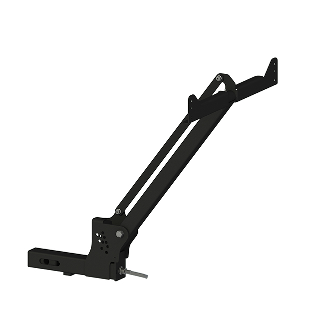 2" Adjustable Hitch Receiver Boom Mount Kit
